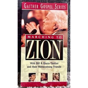 Gaither Gospel Series Marching to Zion VHS Bill Gloria Gaither 1998 Music